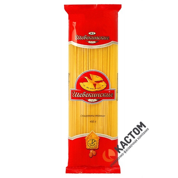 Трехшовный пакет для спагетти